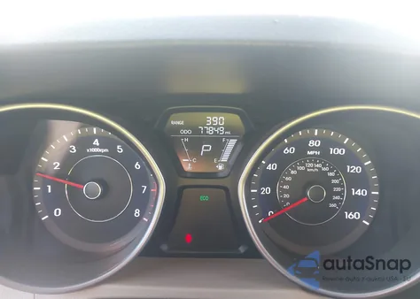 2013 Hyundai Elantra Gls/Limited z USA, uszkodzony, nr VIN 5NPDH4AE3DH160569